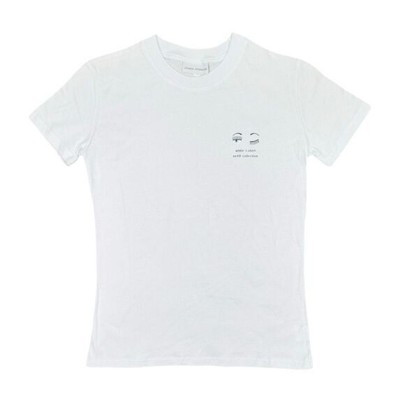 CHIARA FERRAGNI Short Sleeve White T-Shirt - Size Small - Picture 1 of 7